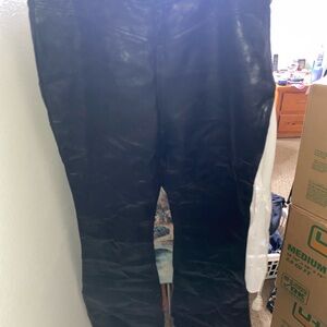 Dolls Kill Horoscopes Black Sexy Flare Pants w/ Lace Up Back Size XL NWOT